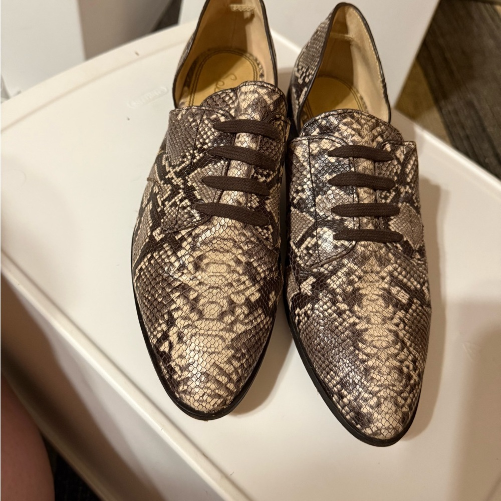 Snakeskin Patterned Splendid Shoes